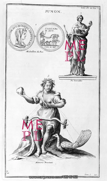: Representation of the Vestal Virgins. illustration : Representation of the Vestal Virgins. illustration