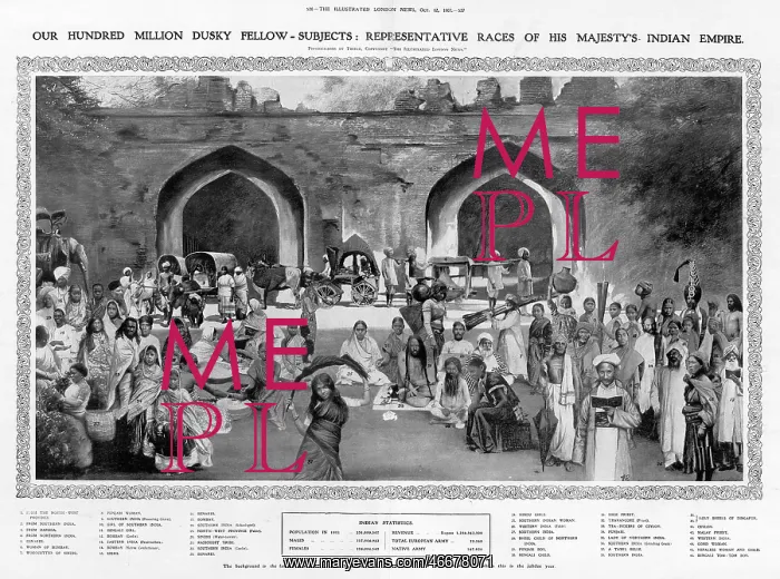 : Representative races of His Majesty's Indian Empire : Representative races of His Majesty's Indian Empire