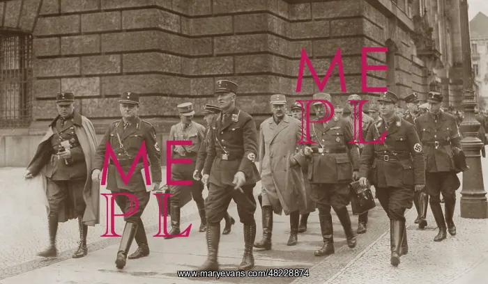 : Representatives of the NSDAP on their way to a Reichstag : Representatives of the NSDAP on their way to a Reichstag