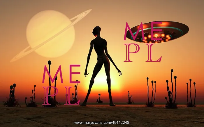 : A reptoid alien attending its garden on the moon of a ? : A reptoid alien attending its garden on the moon of a ?