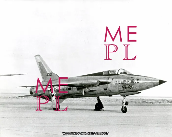 : Republic F-105B Thunderchief, 54-0101 : Republic F-105B Thunderchief, 54-0101