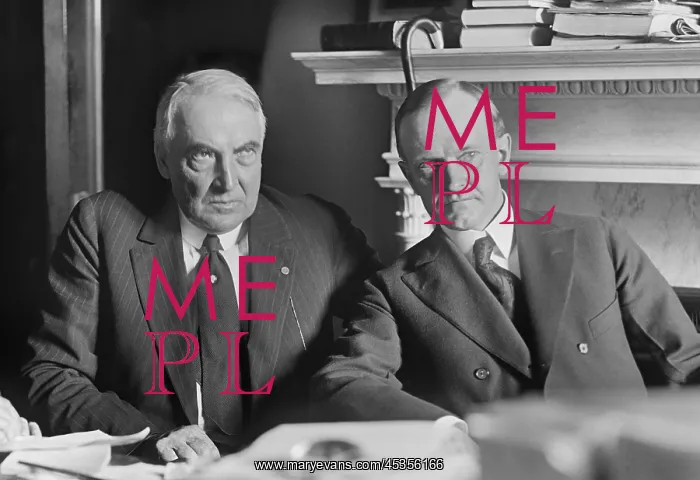 : Republican candidate for President Warren Harding : Republican candidate for President Warren Harding