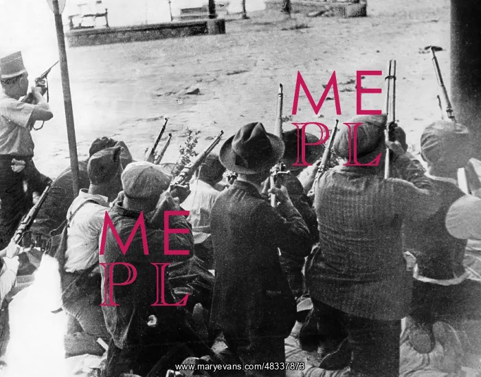 : Republican march in Toledo, 1936 : Republican march in Toledo, 1936