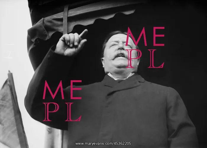 : Republican President candidate William Howard Taft : Republican President candidate William Howard Taft