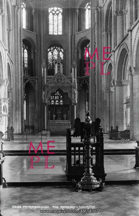 : The Reredos of Peterborough Cathedral : The Reredos of Peterborough Cathedral
