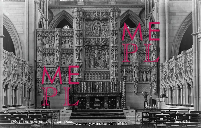 : The Reredos of Truro Cathedral : The Reredos of Truro Cathedral