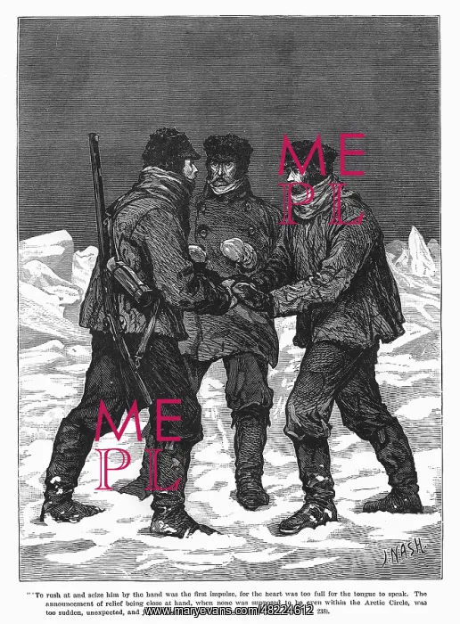 : Rescue of McClure during Arctic expedition : Rescue of McClure during Arctic expedition