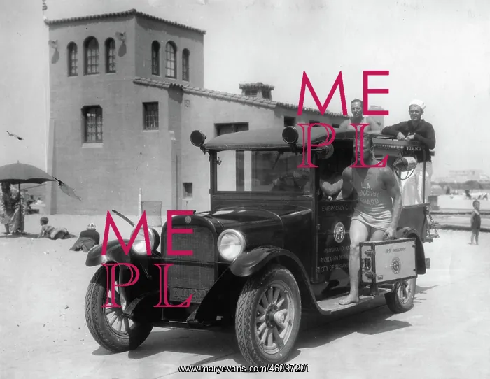 : Rescue vehicle of the lifeguards in : Rescue vehicle of the lifeguards in