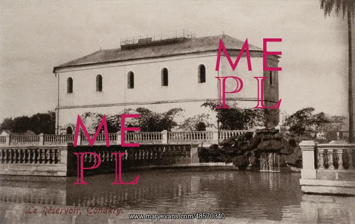 : Reservoir in Conakry, Guinea : Reservoir in Conakry, Guinea