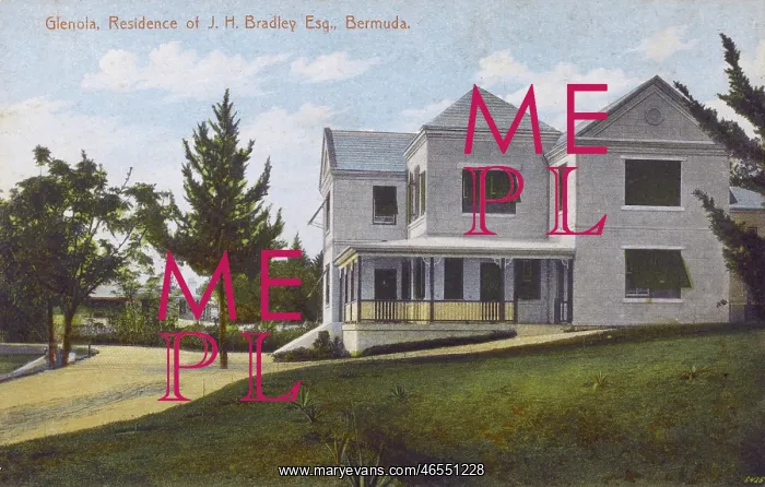 : Residence of J H Bradley Esq. Bermuda : Residence of J H Bradley Esq. Bermuda