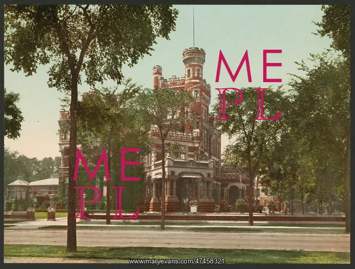 : Residence of Mr. Potter Palmer, Chicago : Residence of Mr. Potter Palmer, Chicago