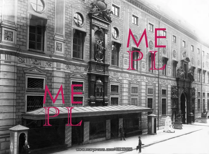 : Residence in Munich around 1900 : Residence in Munich around 1900
