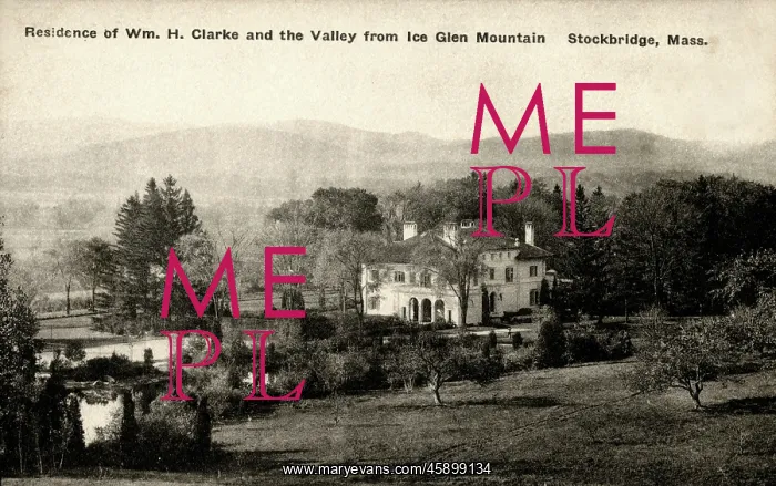 : Residence of William H. Clarke - Stockbridge, Massachusetts : Residence of William H. Clarke - Stockbridge, Massachusetts