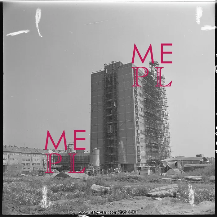 : Residential college under Palacky Hill, construction site : Residential college under Palacky Hill, construction site