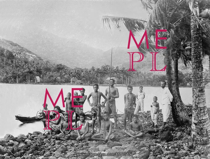 : Residents of the German colony of Samoa, 1907 : Residents of the German colony of Samoa, 1907