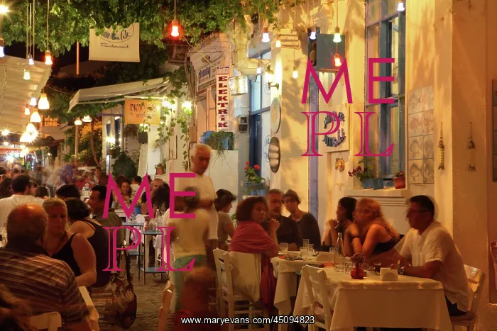 : Restaurant, Bozcaada, Canakkale, Turkey : Restaurant, Bozcaada, Canakkale, Turkey