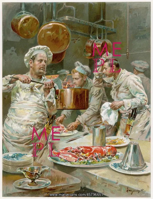 : Restaurant Chef in the Kitchen : Restaurant Chef in the Kitchen