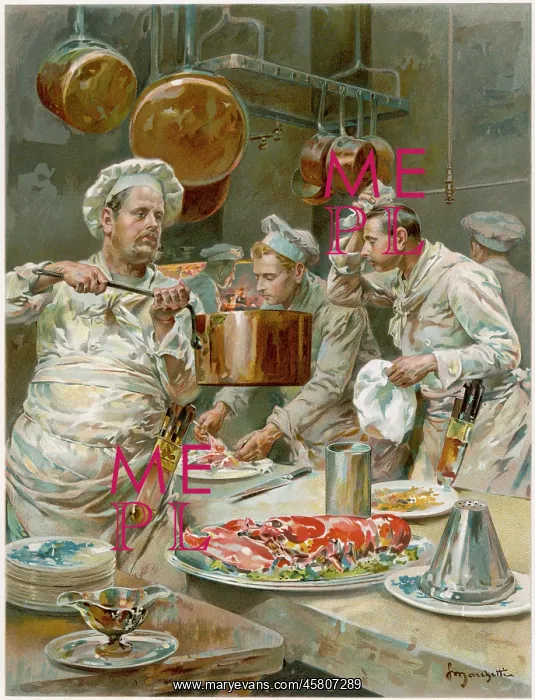 : Restaurant Chef in the Kitchen : Restaurant Chef in the Kitchen