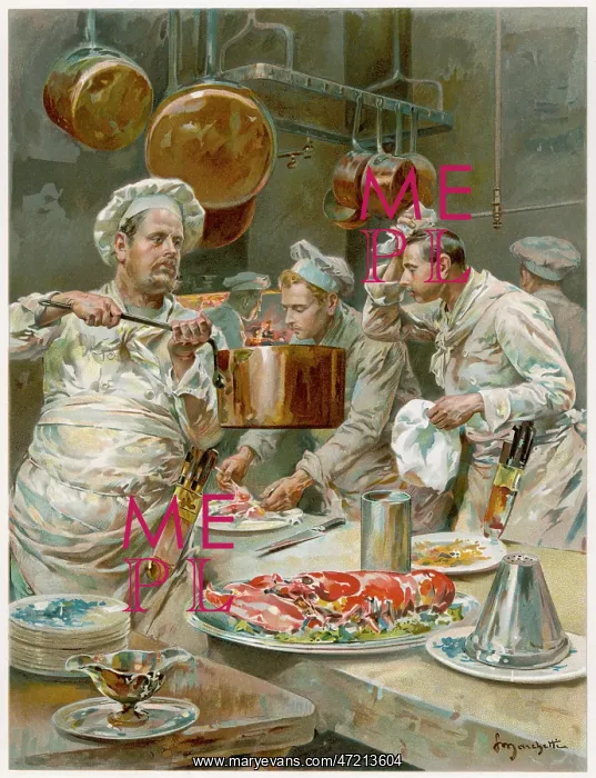 : Restaurant Chef in the Kitchen : Restaurant Chef in the Kitchen