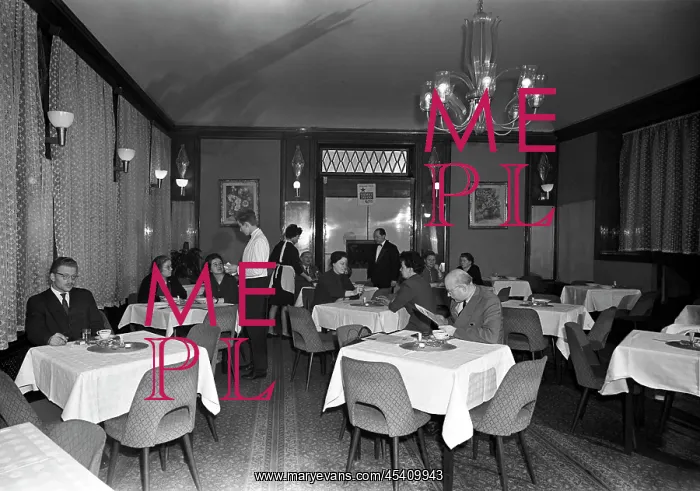 : Restaurant guests in Hotel Radnice are served : Restaurant guests in Hotel Radnice are served