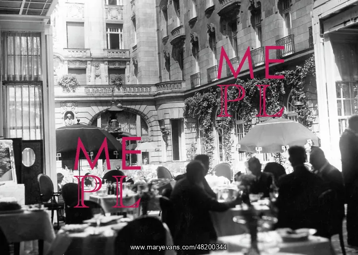 : Restaurant at the Hotel Adlon in Berlin : Restaurant at the Hotel Adlon in Berlin