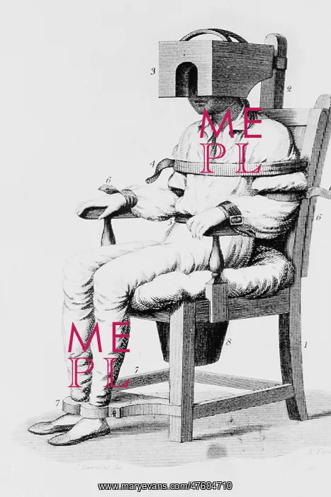 : Restraining Chair, 1811 : Restraining Chair, 1811