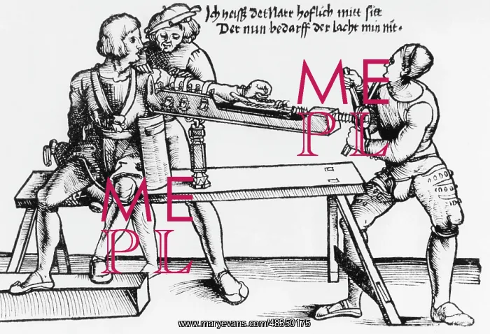 : Restraining a shoulder, 1528 : Restraining a shoulder, 1528
