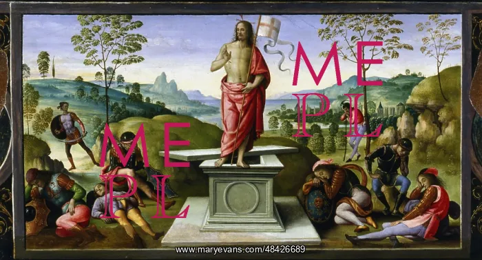 : Resurrection of Christ. 1495. Perugino (Pietro : Resurrection of Christ. 1495. Perugino (Pietro
