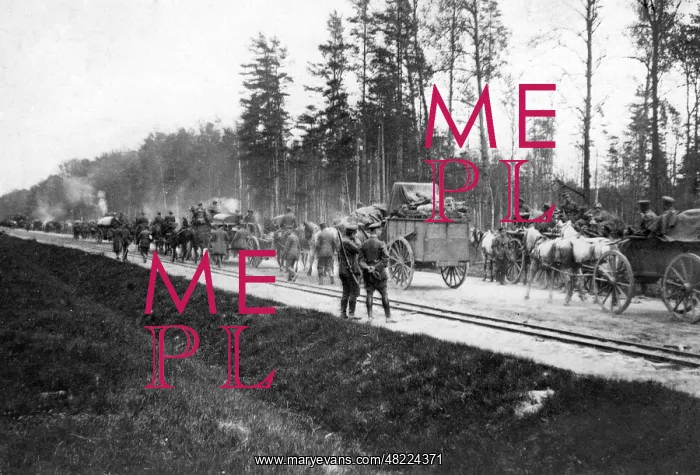 : Retreat of German troops at the Western Front, 1918 : Retreat of German troops at the Western Front, 1918