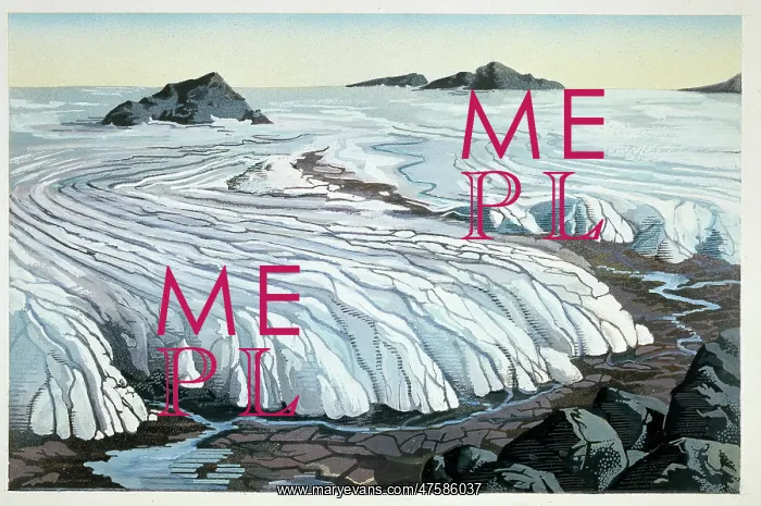 : Retreating ice sheet : Retreating ice sheet