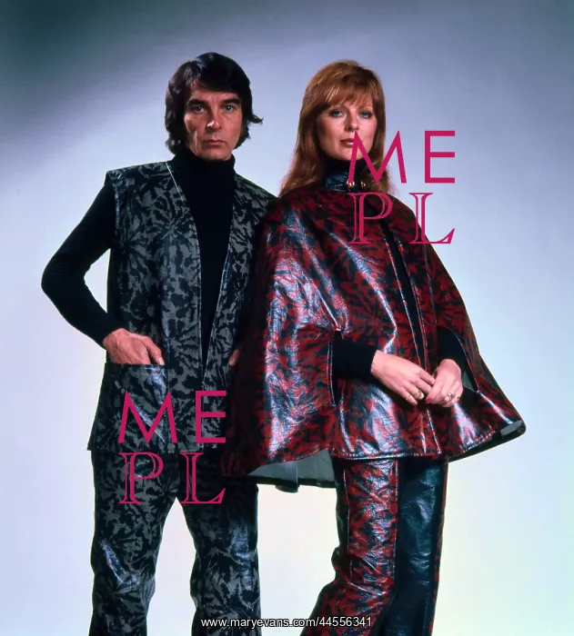  : Retro leather fashion models