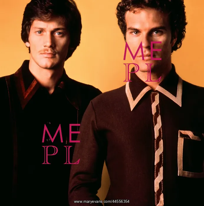  : Retro Male models in brown