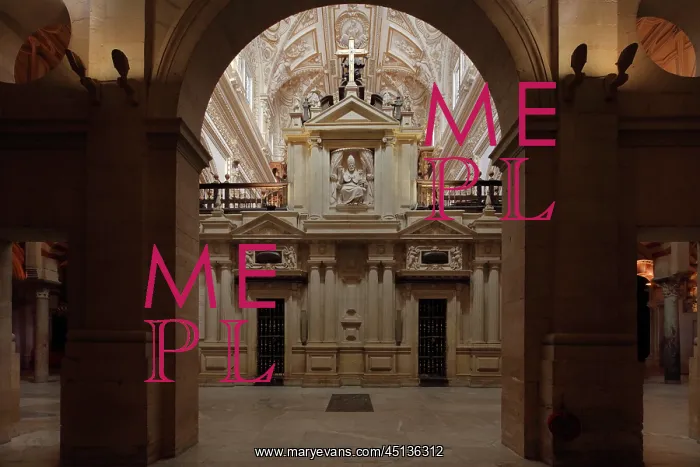 : Retroquire, Cathedral-Great Mosque, Cordoba, Andalusia : Retroquire, Cathedral-Great Mosque, Cordoba, Andalusia