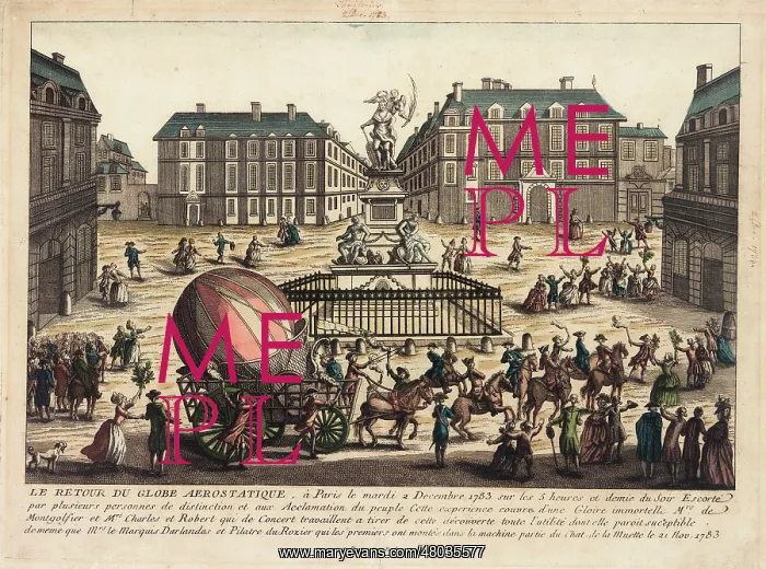  : Return of a balloon, Paris