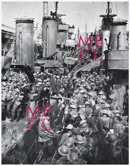 : Return of British Expeditionary Force from Dunkirk, WW2 : Return of British Expeditionary Force from Dunkirk, WW2