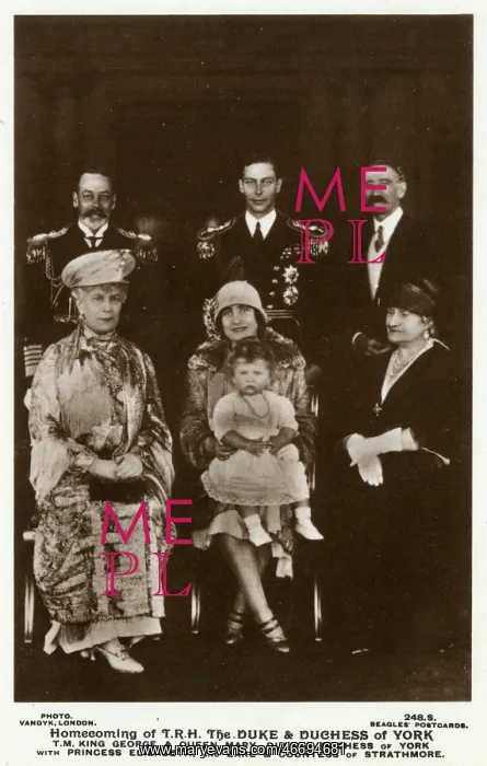 : Return of the Duke and Duchess of York - Royal group : Return of the Duke and Duchess of York - Royal group