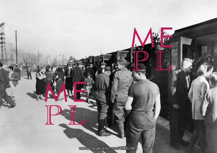 : Return of French refugees, 1940 : Return of French refugees, 1940