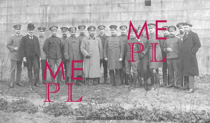 : Return of German officers, 1918 : Return of German officers, 1918