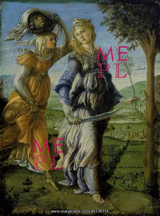 : The Return of Judith, by Botticelli : The Return of Judith, by Botticelli