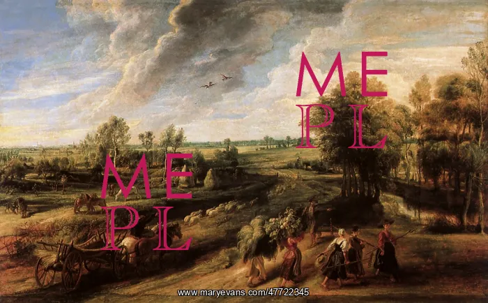 : Return of the Peasants from the Fields, by Rubens : Return of the Peasants from the Fields, by Rubens