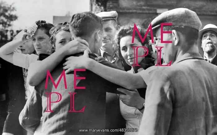 : Return of prisoners of war in Dieppe, 1942 : Return of prisoners of war in Dieppe, 1942