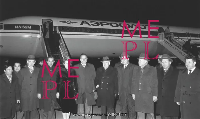 : Return of Soviet Communist Party delegation from : Return of Soviet Communist Party delegation from