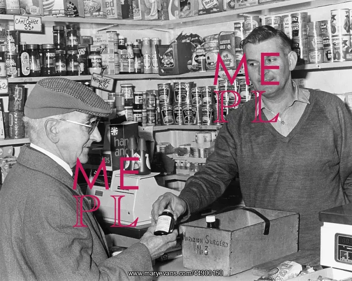 : Returning medicine bottle at the Grocers Shop : Returning medicine bottle at the Grocers Shop