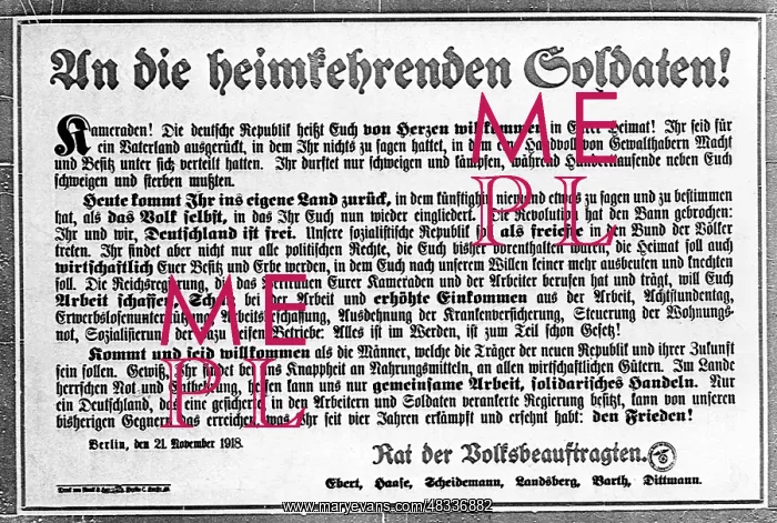 : To the returning soldiers, 1918 : To the returning soldiers, 1918
