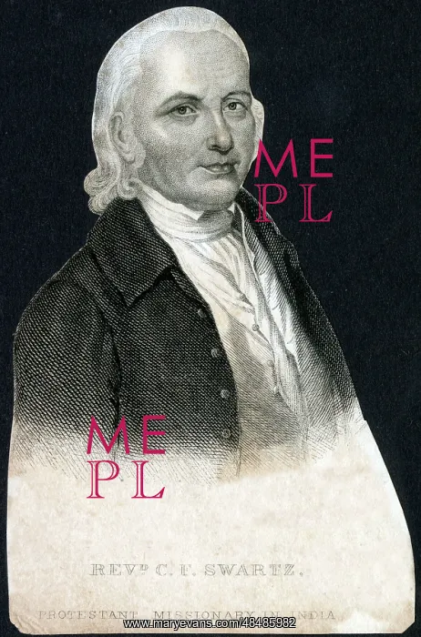  : The Rev. C F Swartz