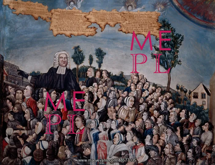 : Rev. George Whitefield, Preaching in the Timber Yard at Lurg : Rev. George Whitefield, Preaching in the Timber Yard at Lurg