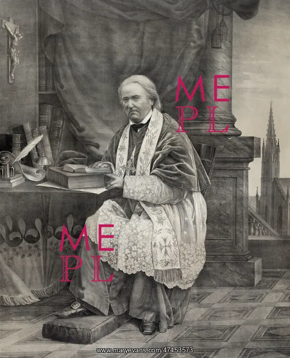 : The most rev. M.J. Spalding D.D. - Archbishop of Baltimore : The most rev. M.J. Spalding D.D. - Archbishop of Baltimore