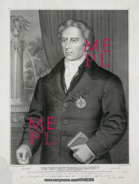 : The very revd. Theobald Mathew : The very revd. Theobald Mathew