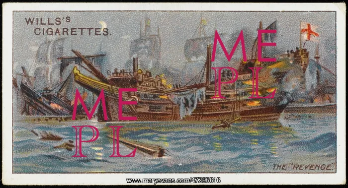 : REVENGE (cigarette card) : REVENGE (cigarette card)