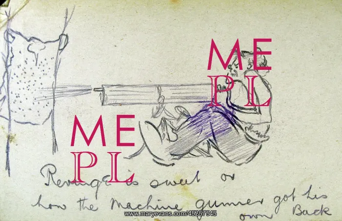 : Revenge is sweet - machine gunner gets own back : Revenge is sweet - machine gunner gets own back
